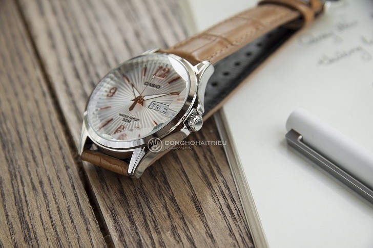 Đồng hồ Casio MTP-E120LY-7AVDF sở hữu mặt số lạ mắt - Ảnh 3