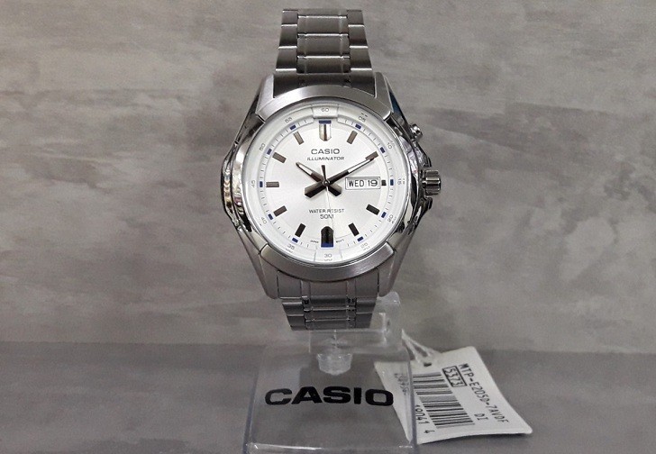 Đồng hồ Casio MTP-E205D-7AVDF giá rẻ, thay pin miễn phí - Ảnh 1
