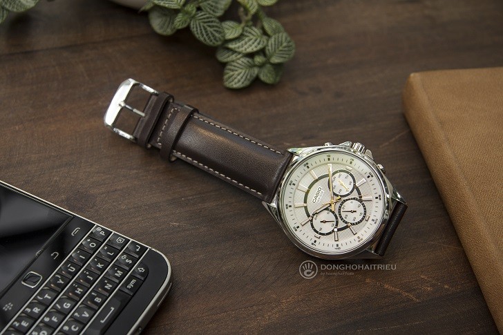 Đồng hồ Casio MTP-E303L-7AVDF đa nhiệm, máy Nhật bền bỉ - Ảnh 1