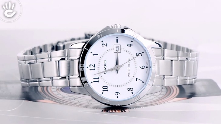 Đồng hồ Casio MTP-V004D-7BUDF giá rẻ, thay pin miễn phí - Ảnh 2