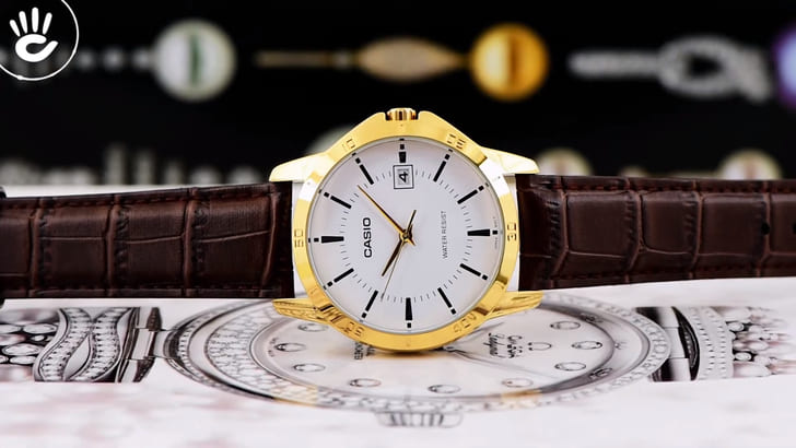 Đồng hồ Casio MTP-V004GL-7AUDF giá rẻ, thay pin miễn phí - Ảnh 1