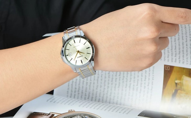 Đồng hồ Casio MTP-V004SG-9AUDF thay pin miễn phí trọn đời - Ảnh 3