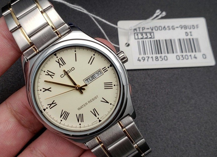 Đồng hồ Casio MTP-V006SG-9BUDF giá rẻ, thay pin miễn phí - Ảnh 3