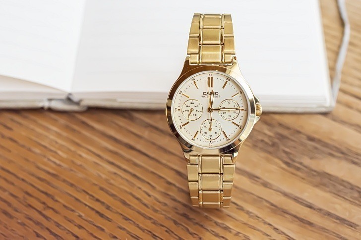 Đồng hồ Casio MTP-V300G-7AUDF giá rẻ, thay pin miễn phí - Ảnh 1
