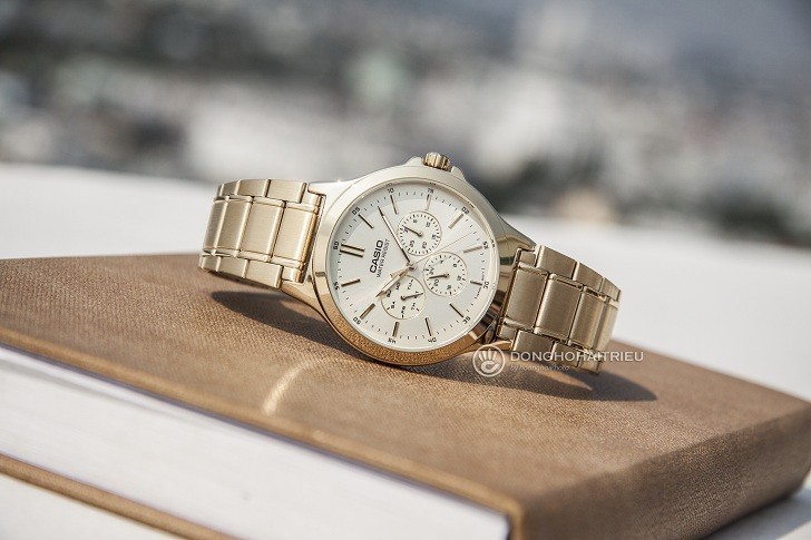 Đồng hồ Casio MTP-V300G-7AUDF giá rẻ, thay pin miễn phí - Ảnh 3