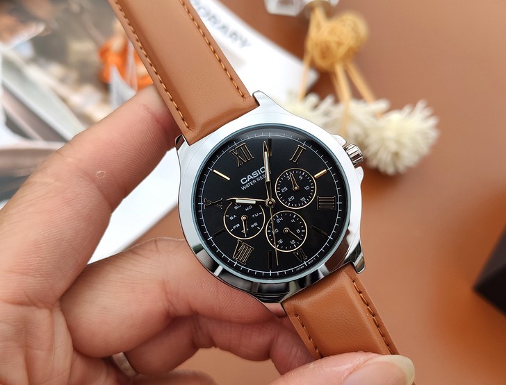 Đồng hồ Casio MTP-V300L-1A3UDF giá rẻ, thay pin miễn phí - Ảnh 2