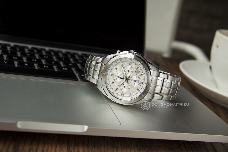 Đồng hồ Casio EF-328D-7AVUDF thay pin miễn phí trọn đời - Ảnh 3