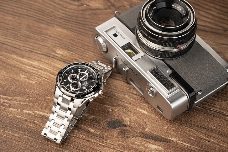 Đồng hồ nam Casio EF-539D-1AVUDF giá rẻ, thay pin miễn phí - Ảnh 1