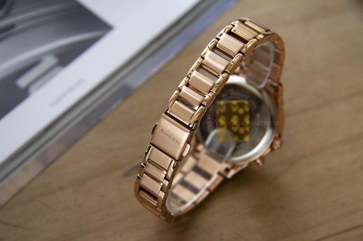 Đồng hồ Casio SHE-3047PG-9AUDR thay pin miễn phí trọn đời - Ảnh 5