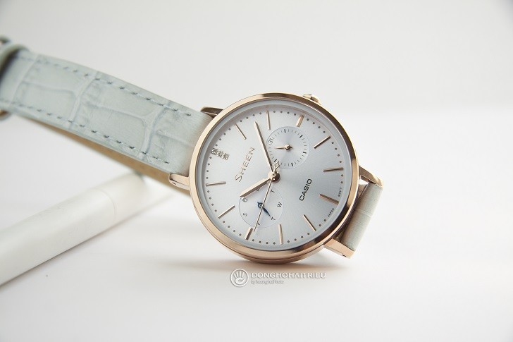 Đồng hồ Casio SHE-3054PGL-2AUDR giá rẻ, thay pin miễn phí - Ảnh 1