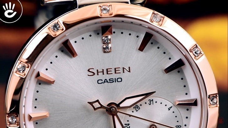 Đồng hồ Casio SHE-4051SPG-7AUDF giá rẻ, thay pin miễn phí - Ảnh 2