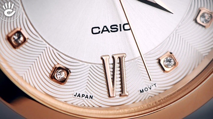 Đồng hồ Casio SHE-4055PG-4AUDF thay pin miễn phí trọn đời - Ảnh 4