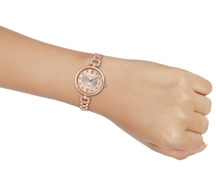 Đồng hồ Casio SHE-4055PG-4AUDF thay pin miễn phí trọn đời - Ảnh 7