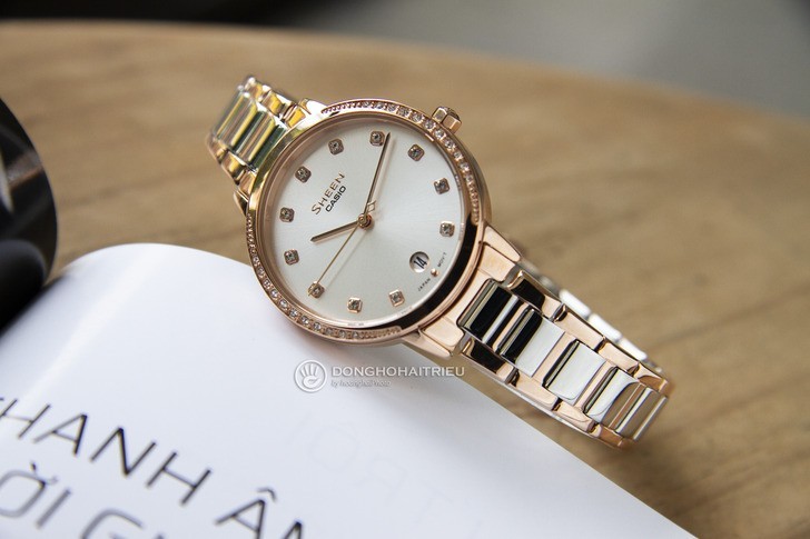 Đồng hồ Casio SHE-4056SPG-7AUDF giá tốt thay pin miễn phí - Ảnh 1