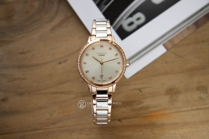 Đồng hồ Casio SHE-4056SPG-7AUDF giá tốt thay pin miễn phí - Ảnh 2