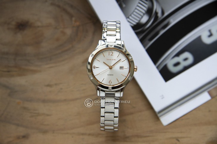 Đồng hồ Casio SHE-4533D-7AUDF giá rẻ, thay pin miễn phí - Ảnh 1
