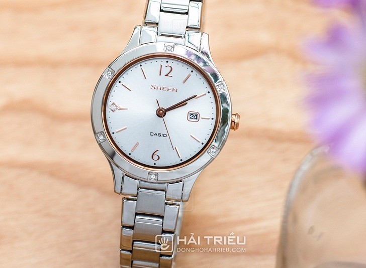 Đồng hồ Casio SHE-4533D-7AUDF giá rẻ, thay pin miễn phí - Ảnh 3