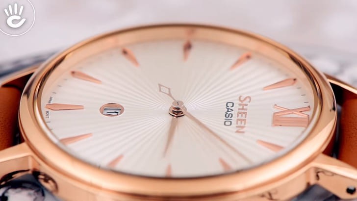 Đồng hồ Casio SHE-4534PGL-7AUDF giá rẻ, miễn phí thay pin - Ảnh 3