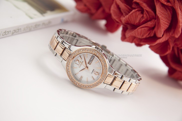 Đồng hồ Casio SHE-4800SG-7AUDR: Hấp dẫn với nét đẹp nữ tính - Ảnh 5