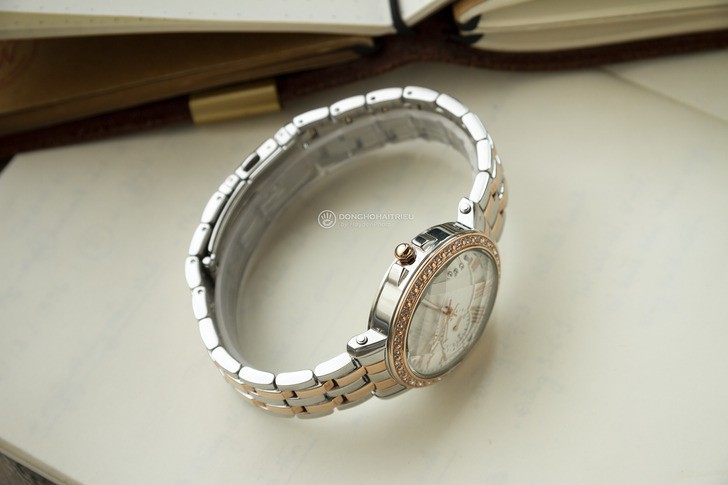 Casio SHN-3011SG-7ADR đính pha lê, dây demi sang trọng - Ảnh 7