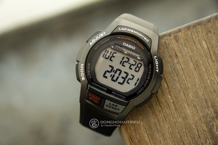 Đồng hồ Casio WS-1000H-1AVDF giá rẻ, thay pin miễn phí - Ảnh 1
