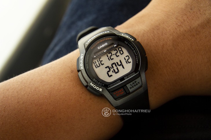 Đồng hồ Casio WS-1000H-1AVDF giá rẻ, thay pin miễn phí - Ảnh 2