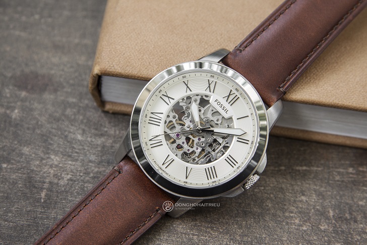 Cháy Hàng Mẫu Fossil ME3099 Cơ Lộ Máy, Skeleton Rẻ Nhất Việt Nam - 1