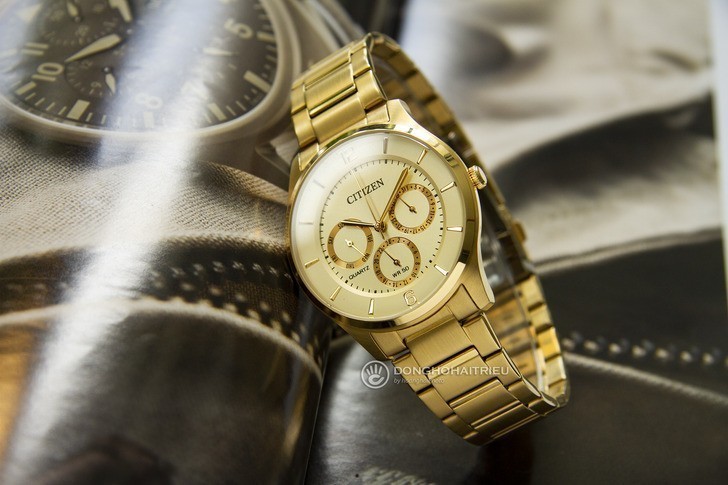 Đồng hồ Citizen AG8353-81P: Giá rẻ và thay pin miễn phí - Ảnh 3