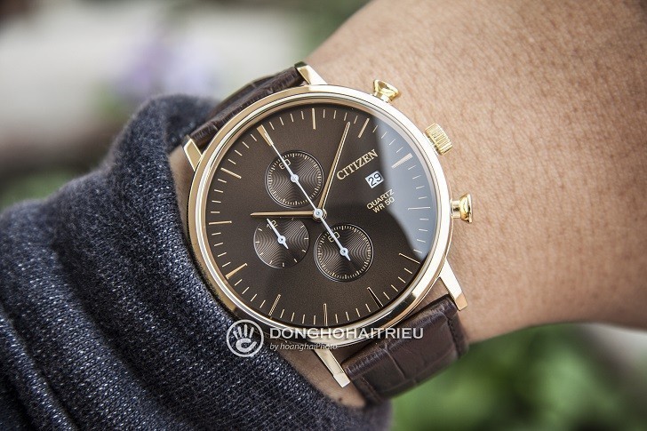Đồng hồ Citizen AN3612-09X rẻ, thay pin trọn đời miễn phí - Ảnh 5