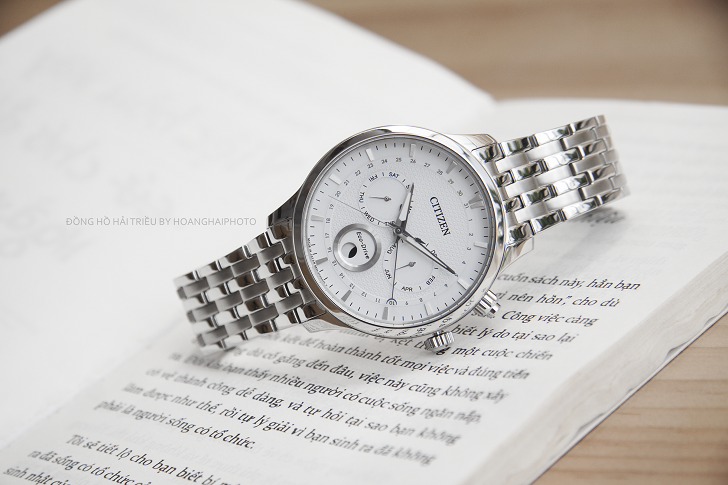 Đồng hồ Eco-Drive Citizen AP1050-56A năng lượng ánh sáng - Ảnh 1