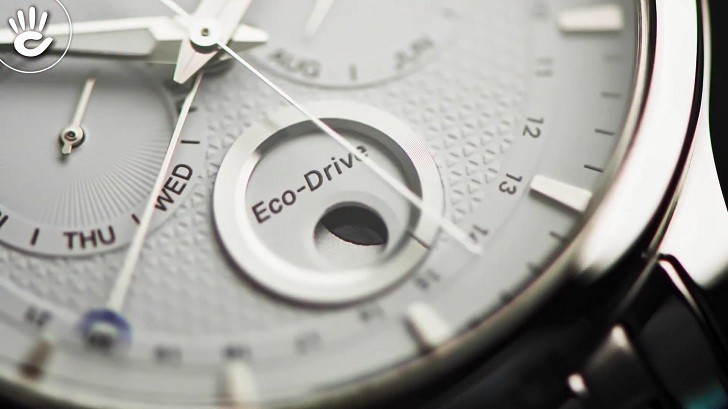 Đồng hồ Eco-Drive Citizen AP1050-56A năng lượng ánh sáng - Ảnh 4