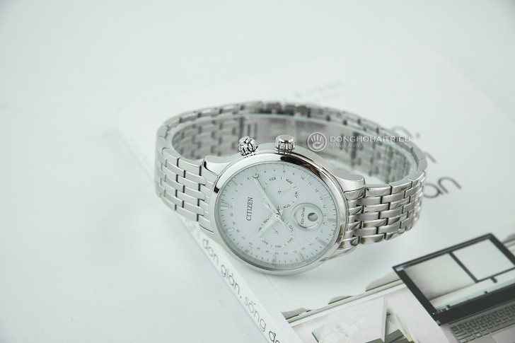 Đồng hồ Eco-Drive Citizen AP1050-56A năng lượng ánh sáng - Ảnh 8