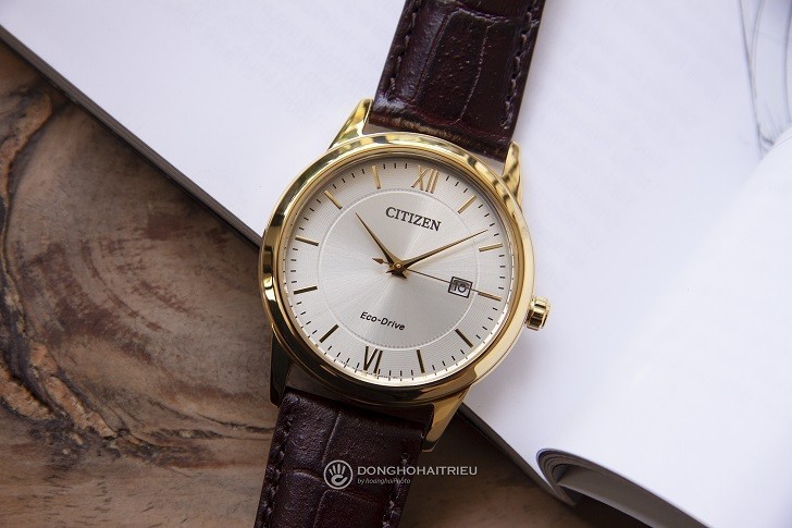 Đồng hồ nam Citizen AW1232-12A bộ máy năng lượng ánh sáng - Ảnh 2