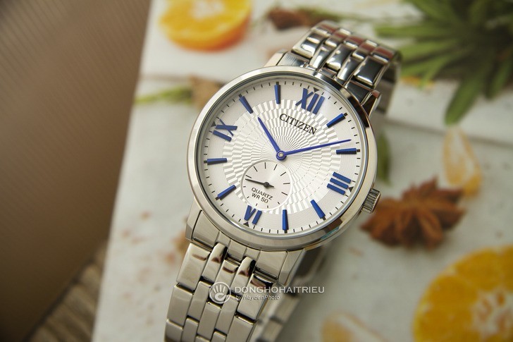 Đồng hồ Citizen BE9170-72A: Ấn tượng với thiết kế kim xanh - Ảnh 1