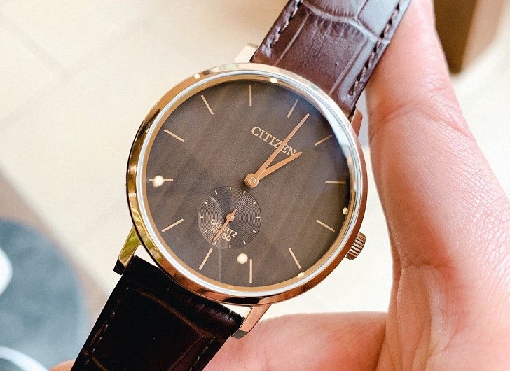 Đồng hồ nam Citizen BE9173-07X dây da lịch lãm, sang trọng - Ảnh 1