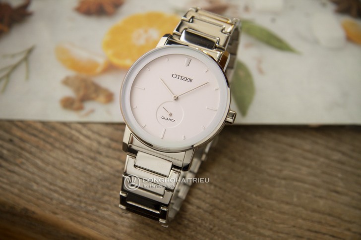 Đồng hồ Citizen BE9180-52A: Vẻ đẹp từ màu trắng trang nhã - Ảnh 1