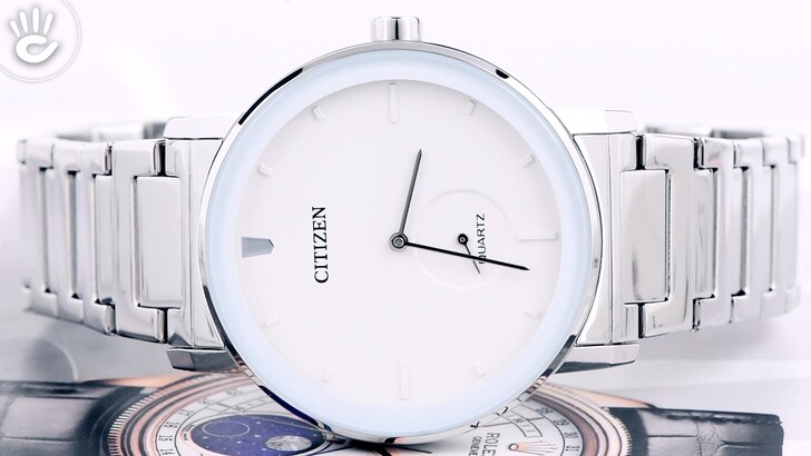 Đồng hồ Citizen BE9180-52A: Vẻ đẹp từ màu trắng trang nhã - Ảnh 2
