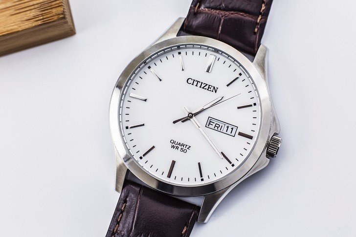 Đồng hồ nam Citizen BF2001-12A giá rẻ, thay pin miễn phí - Ảnh 1