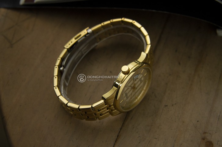 Đồng hồ Citizen BI1052-85P máy quartz, mạ vàng sang trọng - Ảnh 5