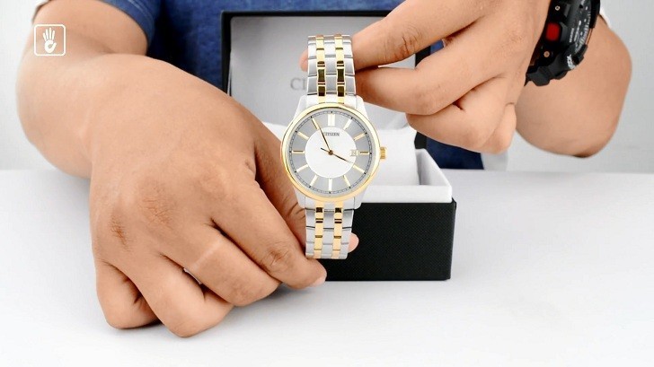 Đồng hồ nam Citizen BI1054-55A giá rẻ, thay pin miễn phí - Ảnh 2