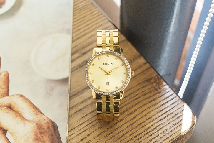Đồng hồ nam Citizen BI5032-56P đính đá sang trọng - Ảnh 3