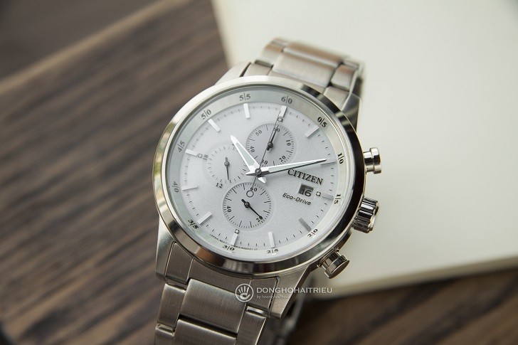 Đồng hồ nam Citizen CA0610-52A bộ máy năng lượng ánh sáng - Ảnh 3