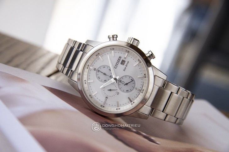 Đồng hồ nam Citizen CA0610-52A bộ máy năng lượng ánh sáng - Ảnh 5