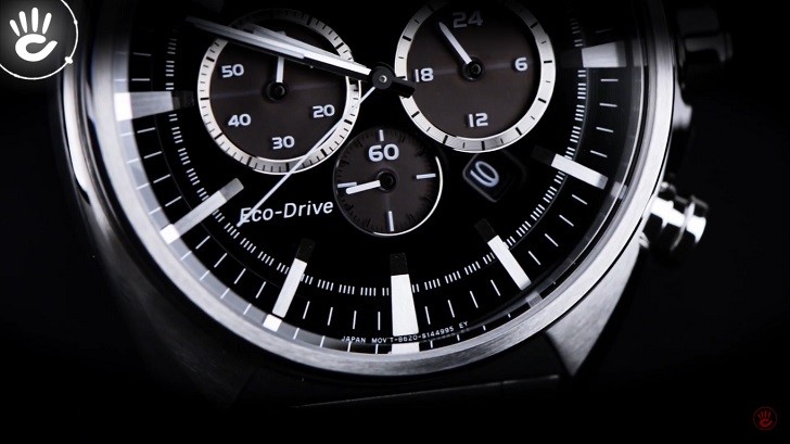 Citizen CA4280-53E đồng hồ thể thao nạp năng lượng ánh sáng - Ảnh 3