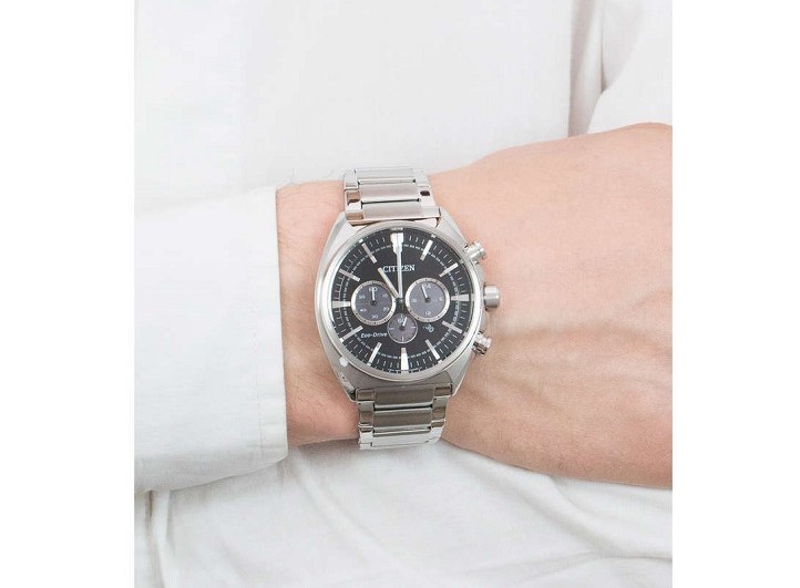 Citizen CA4280-53E đồng hồ thể thao nạp năng lượng ánh sáng - Ảnh 5