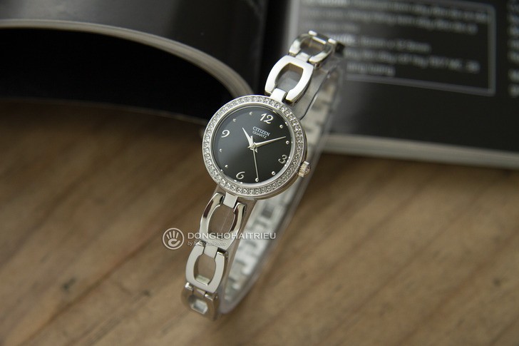 Đồng hồ nữ Citizen EJ6070-51E thiết kế đính đá sang trọng - Ảnh 5