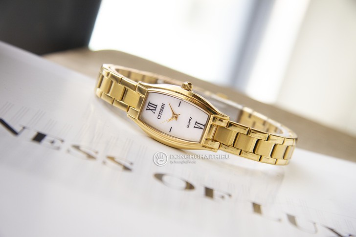 Citizen EJ6112-52D thiết kế sang trọng, thay pin miễn phí - Ảnh 2