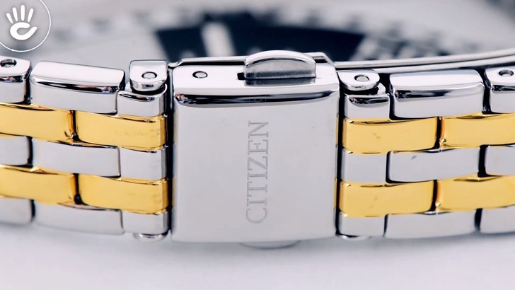 Đồng hồ Citizen EJ6124-53D thiết kế độc đáo, dây kim loại - Ảnh 4