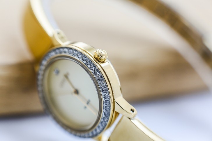 Đồng hồ nữ Citizen EJ6132-55P thiết kế đính đá sang trọng - Ảnh 3