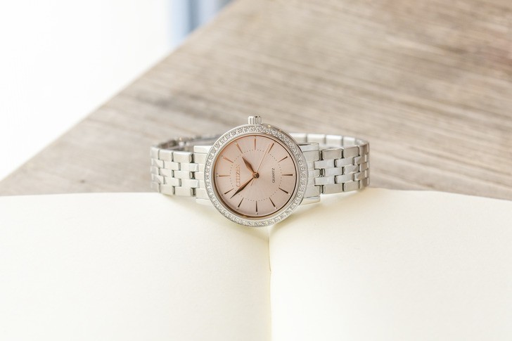 Đồng hồ Citizen EL3041-87X 100% máy Nhật, siêu mỏng 7mm - Ảnh 2